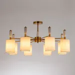 Люстра на штанге Arte Lamp WAVERLEY A4102PL-8PB, 8хE14