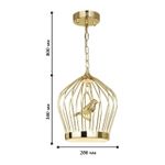 Подвесная люстра Chick 1930-2P. ТМ Favourite