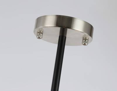 Светильник на штанге LH55505/12 SN/BK/CL сатин никель/черный/прозрачный E14*12 max 40W D860*905