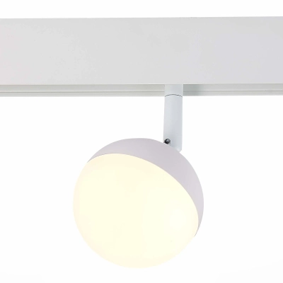 ST358.536.07 Магнитный трековый светильник белый LED 1*7W 3000K 520Lm Ra>80 120° IP20 L120xW90xH192 48V