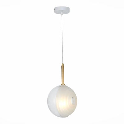SL1183.503.01 Подвес ST-Luce Латунь/Белый G4 1*5W