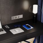 VLS100404 Рамка пластиковая VOLTUM S70 на 4 поста, (шелк) (ТМ Maytoni)