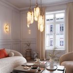 7066/12WL L-VISION ODL25 353 Настенный светильник бронзовый/металл/искусств.мрамор IP20 LED 12W 3000K 220V MILANO