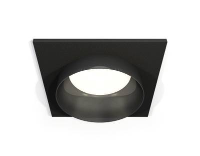 Комплект встраиваемого светильника XC6521021 SBK черный песок MR16 GU5.3 (C6521, N6131)