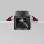 Встраиваемый светильник Alfa LED 4000K 10Вт 50°, DL043-01-10W4K-SQ-B-1. TM Maytoni