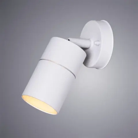 Уличный настенный светильник Arte Lamp MISTERO A3304AL-1WH, 1хGU10