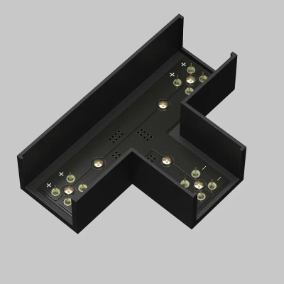 Коннектор питания Т-образный Elasity, TRA160CT-11B. TM Maytoni