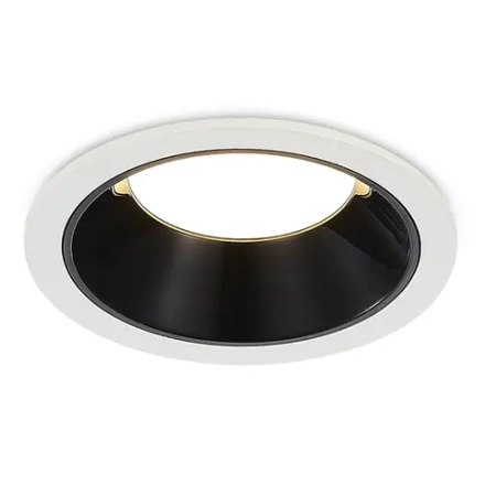 ST755.448.07 Св-к встр. Черный LED 1*7W 4000K 630Lm Ra80 120° IP20 D85xH45 100-240V