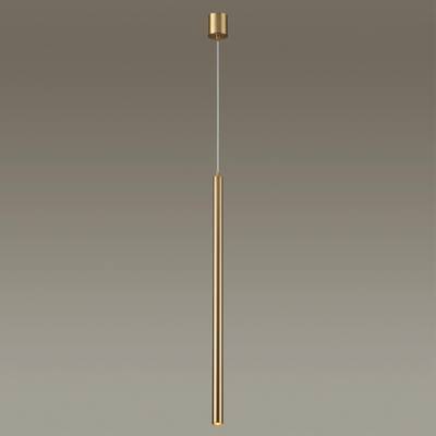 4374/3L HIGHTECH ODL23 311 золото/металл Подвесной светильник (база для встройки в комплекте) IP20 LED 3W 237Лм 3000K FIANO