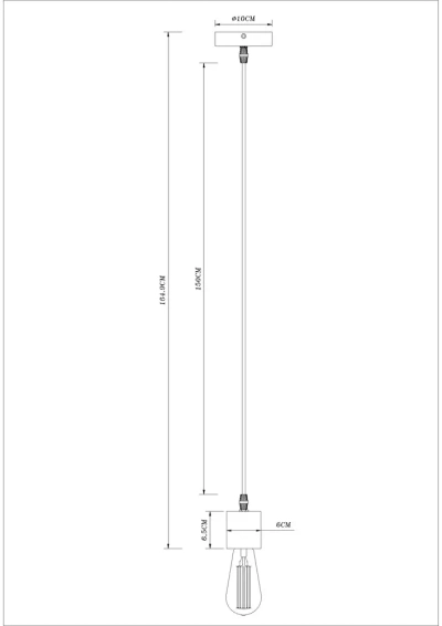 Подвесной светильник Arte Lamp MARK A7048SP-1BK, 1хE27