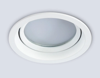 Светильник встраиваемый TN6651 WH белый IP44 GX53 D110*48