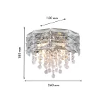 Бра Icicle 4250-2W, 2*G9*40W. ТМ F-Promo