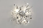 Бра Crystal Lux GARDEN AP-PL3 D400 CHROME 1861/403