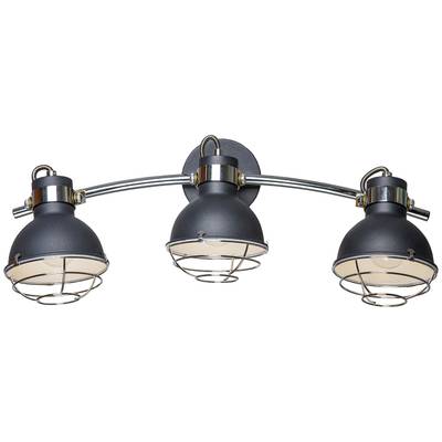 Настенный светильник Escada 1135/3A E14*40W Black/Chrome