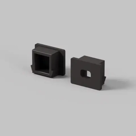 Комплект заглушек (для профиля 16x12) 10 шт., ALM-005-B-EC 642022. TM Maytoni