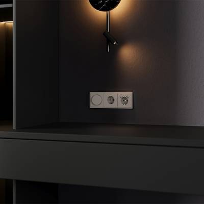 VLS002014 Накладка для светорегулятора поворотно-нажимного, S70 (капучино). (ТМ Maytoni)