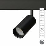 Магнитный трековый светильник Arte Lamp LINEA 0.1-10V A4681PL-1BK, 1хLED