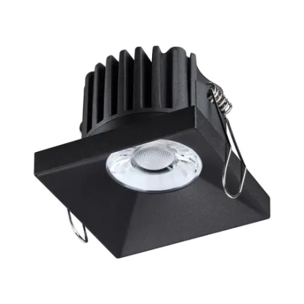 358481 SPOT NT21 542 черный Светильник встраиваемый IP44 LED 3000K 10W 100-265V METIS