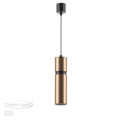 4744/5L L-VISION ODL20 473 золотой/черный Подвес GU10 5W 220V AFRA