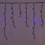 A-020 LED A BL светодиодная "бахрома" 3x0.6м 140LED черный провод влагозащ., морозостойкий