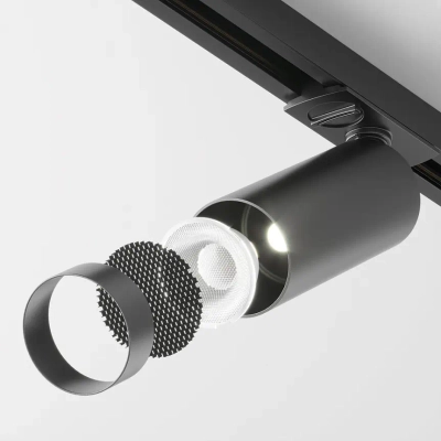 Трековый светильник Фокус / Focus LED Unity 4000K 12Вт 50°, TR021-1-12B4K-W-B. TM Maytoni
