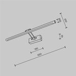 Подсветка Dazzle 2700K 14Вт MIR267WL-L14CH3K. TM Maytoni