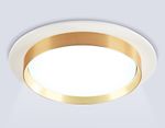 Светильник встраиваемый TU5012 WH/GD белый/золото IP20 GX70 D150*45