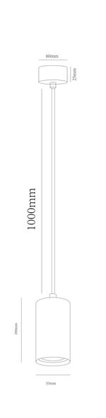 Точечный подвесной светильник Arte Lamp CANOPUS A1516SP-1BK, 1хGU10