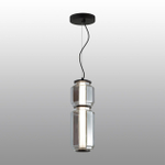 5408/20L HIGHTECH ODL_EX24 139 черный/дымчатый/металл/стекло/акрил Подвес LED 20W 3000K 1480Лм JAM
