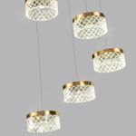 5032/30L L-VISION ODL24 447 античн.бронза/металл/акрил Люстра LED 30W 4000K 1958лм FIVRE