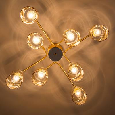 Citilux Клод CL137182 Люстра потолочная Золото