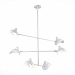 SL1801.503.06 Люстра подвесная ST-Luce Белый/Белый E14 6*60W