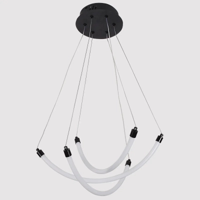 Подвесная люстра Hammock 4468-3P, LED*22W, 1880LM, 3000-6500K. ТМ F-Promo