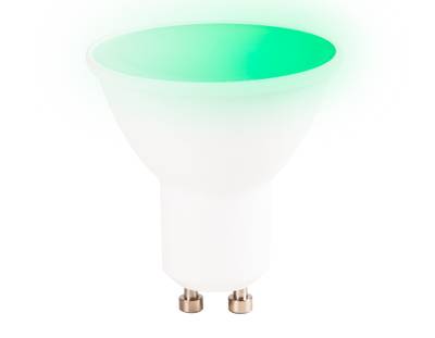 Светодиодная лампа Smart LED MR16 5W+RGB 3000K-6400K 220-240V