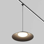 Уличный трековый светильник Кампана / Campana Elasity IP 3000К 12Вт 120° черный, O-TR01-1-P-12WB3K. TM Maytoni