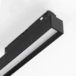 259437 Светильник 48V угловой д/трека UNO LED 24W 1600LM 90G ANTIGLARE ЧЕРНЫЙ МАТОВЫЙ 3000K