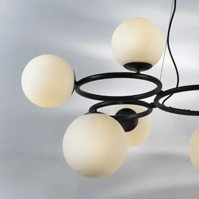 815097 Люстра GLOBO 9х40W G9 МАТОВЫЙ ЧЕРНЫЙ Lightstar