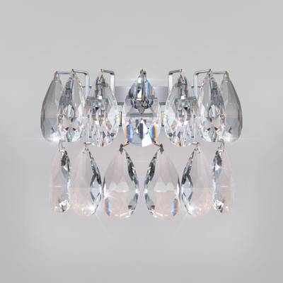 Настенный светодиодный светильник с хрусталем 437/1 Strotskis, LED