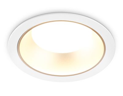 Светильник встраиваемый TN52332 SWH/SGD белый песок/золото песок GX53 max 12W D115*25