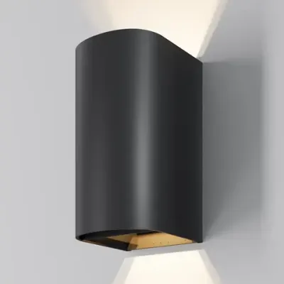 Уличный настенный светильник Драп / Drape 3000K 20Вт IP65, O526WL-L20B3K. TM Maytoni