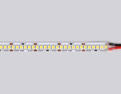 Светодиодная лента GS3501 2835 240Led /22W m/ 24V IP20 3000K/ 5000*10*1.2mm/ кратность резки 25mm (2 конт.)