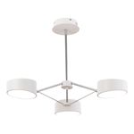 SLE6005-502-03 Светильник потолочный Белый, Хром/Белый LED 3*10W