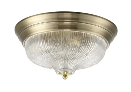 Светильник потолочный Crystal Lux LLUVIA PL4 BRONZE D370 0820/104