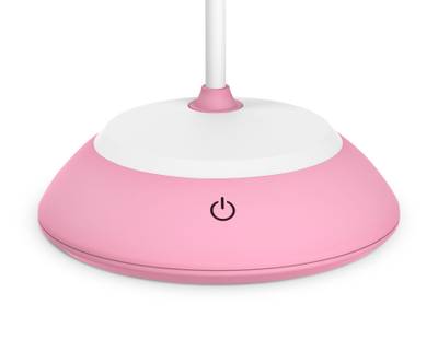 Светильник светодиодный настольный DE603 PI/WH розовый/белый LED 2800-6500K 5W
