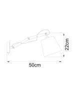 Бра Arte Lamp PINOCCHIO A5700AP-1WH, 1хE14