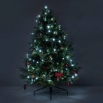 Новогодняя гирлянда нить белый 5 м IP20 400-001 белый, LED