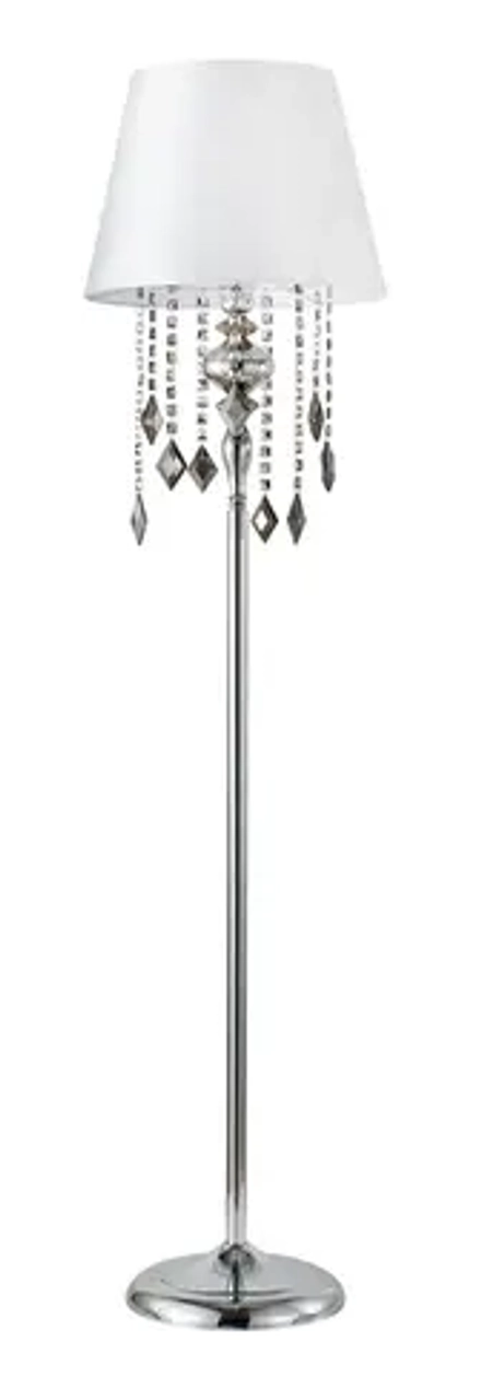 Торшер Crystal Lux MERCEDES PT1 CHROME/SMOKE 0950/601