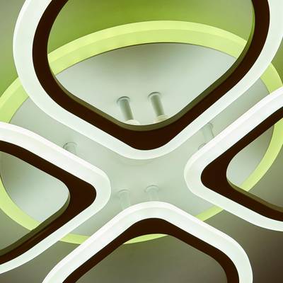 Citilux Ромби Смарт CL236A140E RGB Умная люстра Белая