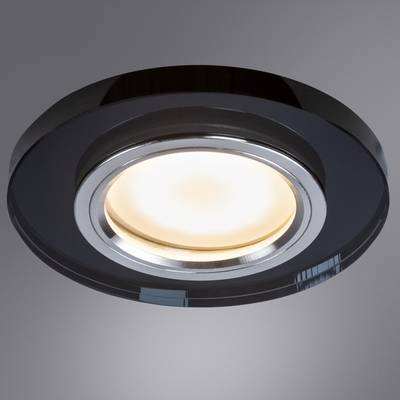 Точечный встраиваемый светильник Arte Lamp CURSA A2166PL-1BK, 1хGU10