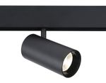 Светильник светодиодный для шинопровода Magnetic GL3841 BK черный 20W 4200K 48V IP20 24° D67*138